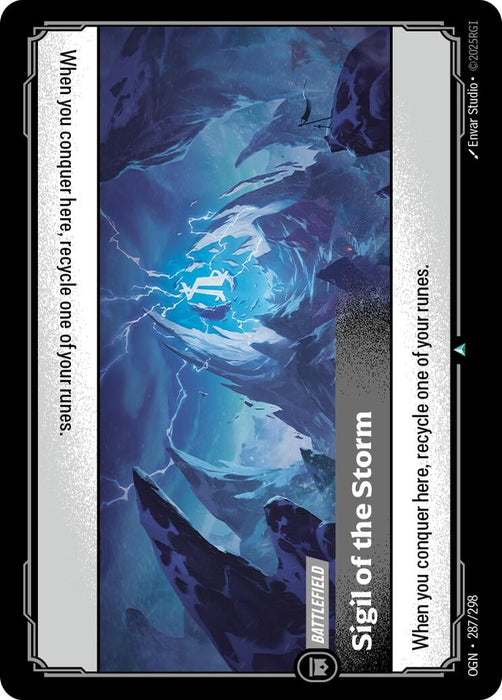 Image for Sigil of the Storm (287/298) [Origins] - Riftbound: League of Legends Trading Card Game