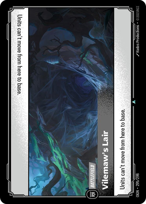 Image for Vilemaw's Lair (295/298) [Origins] - Riftbound: League of Legends Trading Card Game