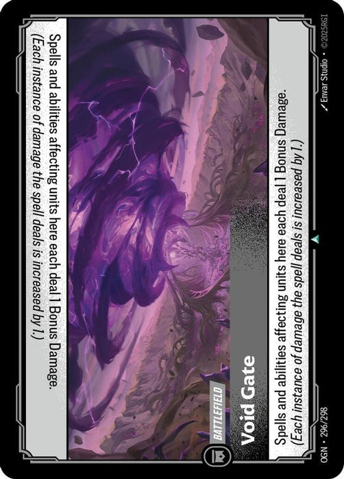 Void Gate (#296/298) (Origins) Near Mint