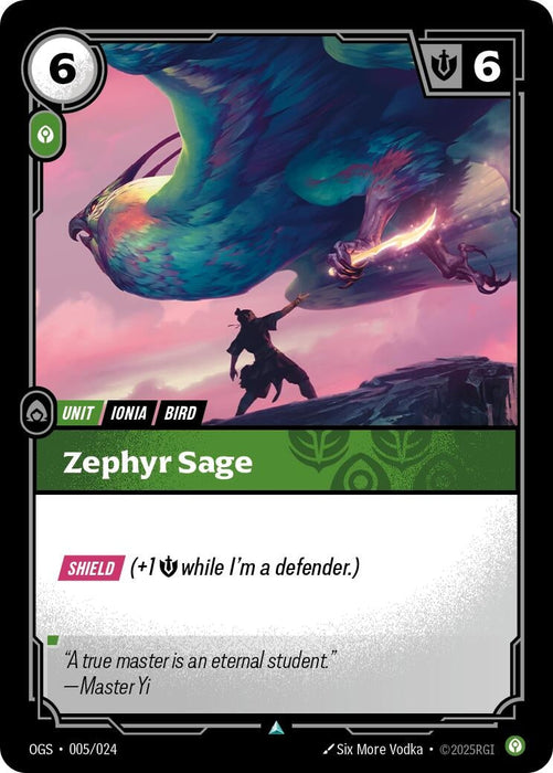 Image for Zephyr Sage (005/024) - Riftbound: League of Legends Trading Card Game