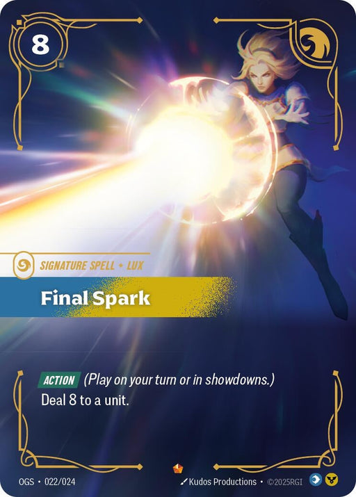Image for Final Spark (022/024) - Riftbound: League of Legends Trading Card Game