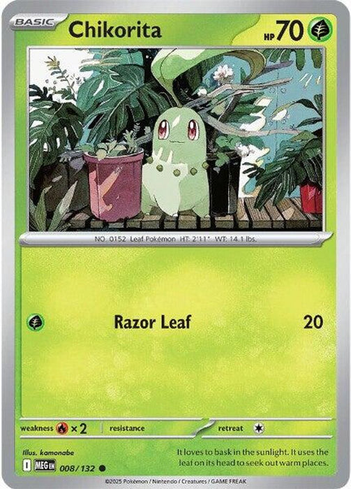 Chikorita (#008/132) (ME01: Mega Evolution)
