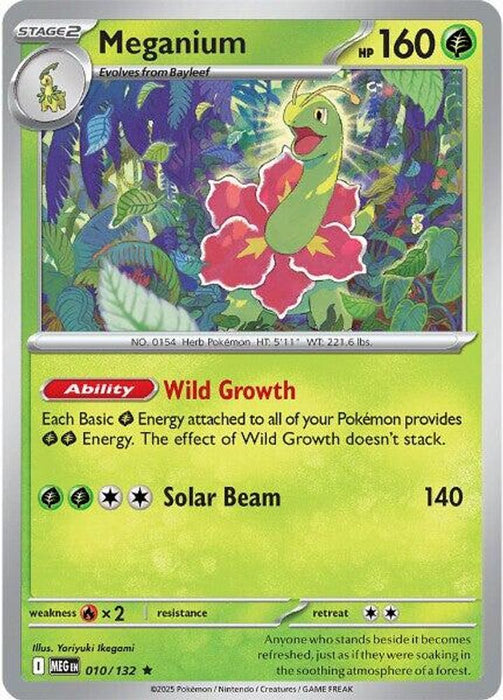 Meganium (#010/132) (ME01: Mega Evolution)