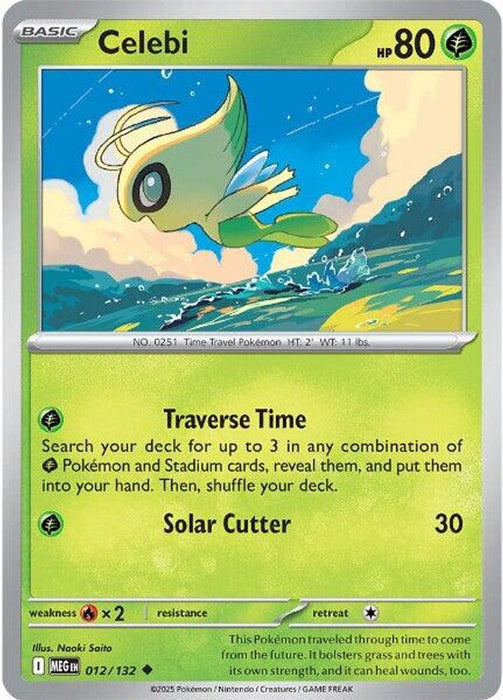 Celebi (#012/132) (ME01: Mega Evolution)
