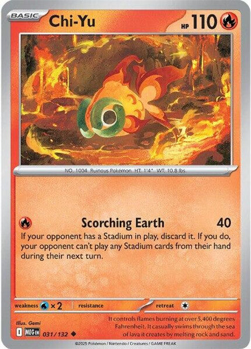 Chi Yu (#031/132) (ME01: Mega Evolution)