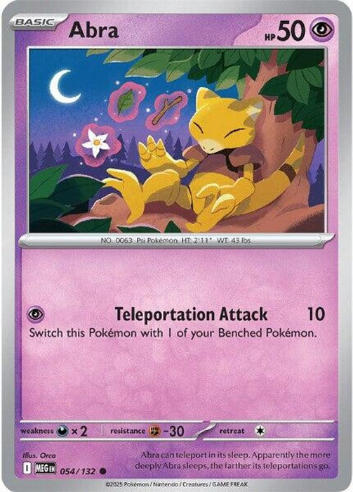 Abra (#054/132) (ME01: Mega Evolution)