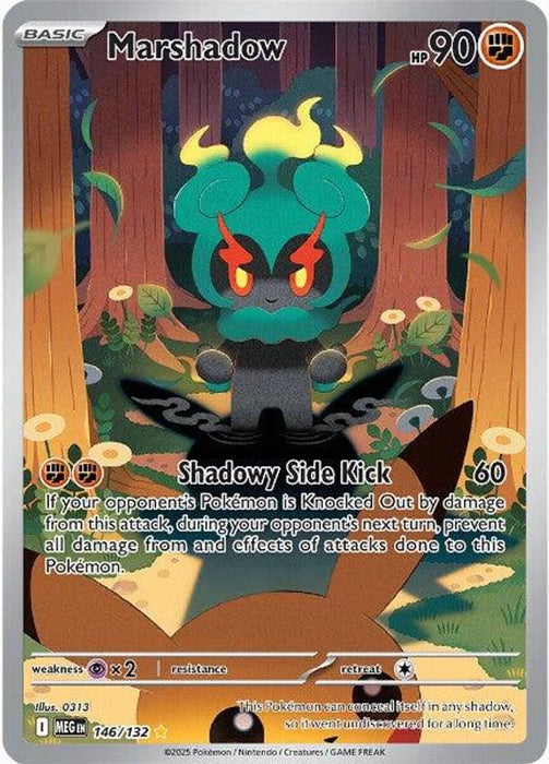 Marshadow 146 132 (#146/132) (ME01: Mega Evolution) Near Mint Holofoil