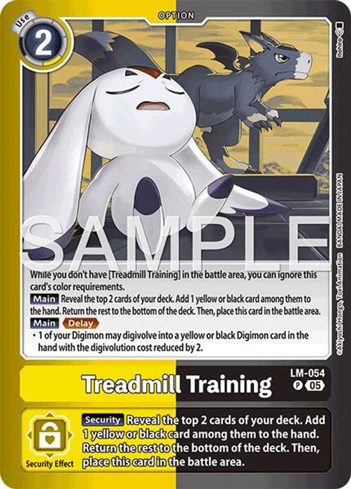 Treadmill Training (#LM-054 P) (Limited Card Pack -Another Knight-) Near Mint Foil