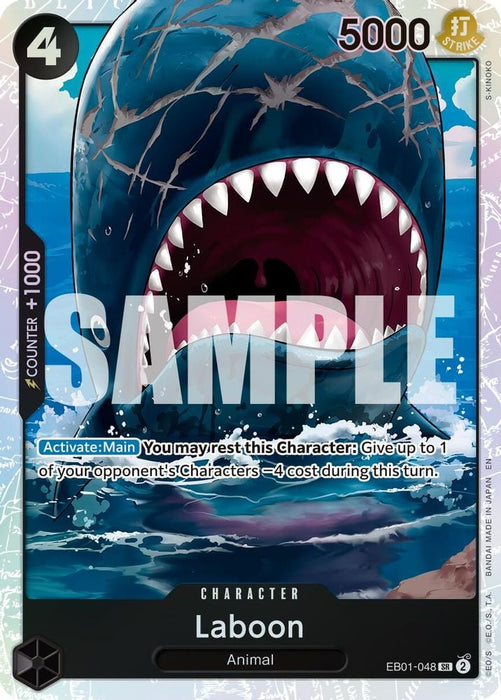 Laboon Reprint (#EB01-048) (Premium Booster -The Best- Vol. 2) Near Mint Foil