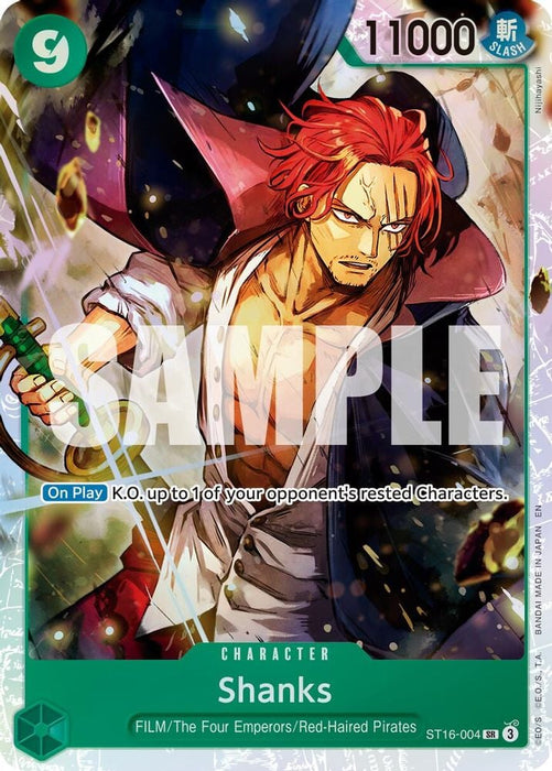 Shanks ST16 004 Reprint (#ST16-004) (Premium Booster -The Best- Vol. 2)