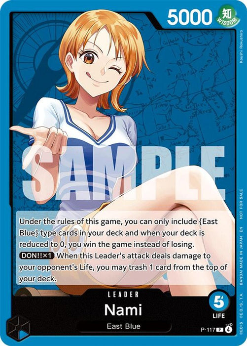 Nami - P-117 (#P-117) (One Piece Promotion Cards) Near Mint