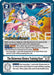 The Sistermon Sisters Training Gym (#BT23-099 U) (Hackers' Slumber Release Event Cards) Near Mint Foil