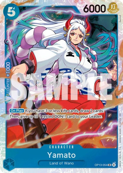 Yamato (#OP13-054) (Carrying On His Will) Near Mint Foil