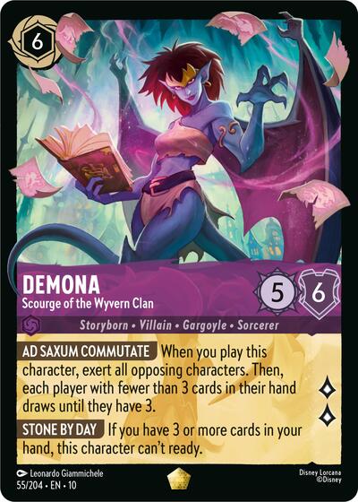 Demona - Scourge of the Wyvern Clan (#55/204) (Whispers in the Well)