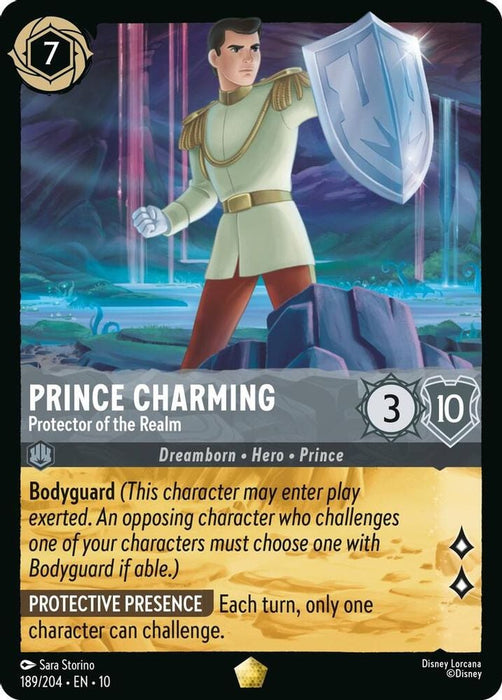 Prince Charming - Protector of the Realm (#189/204) (Whispers in the Well) Near Mint