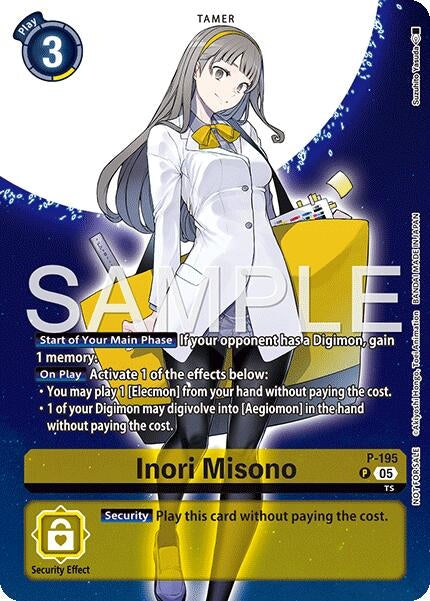 Image for Inori Misono (Digimon Story: Time Stranger Promo Pack) (P-195 P) - Digimon Card Game