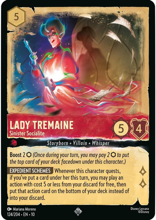 Lady Tremaine - Sinister Socialite (#124/204) (Whispers in the Well)