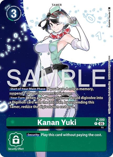 Image for Kanan Yuki (Digimon Story: Time Stranger Promo Pack) (P - 200) - Digimon Card Game