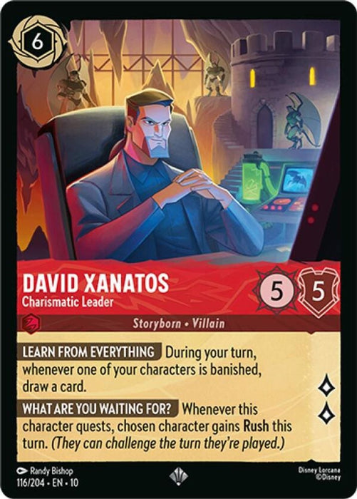 David Xanatos - Charismatic Leader (#116/204) (Whispers in the Well) Near Mint