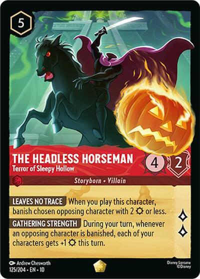 The Headless Horseman - Terror of Sleepy Hollow (#125/204) (Whispers in the Well)