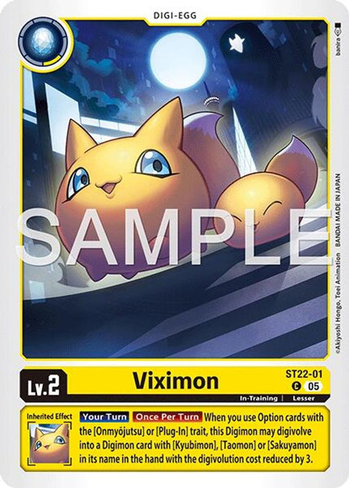Viximon (#ST22-01) (Starter Deck 22: Amethyst Mandala Advanced Deck Set) Near Mint