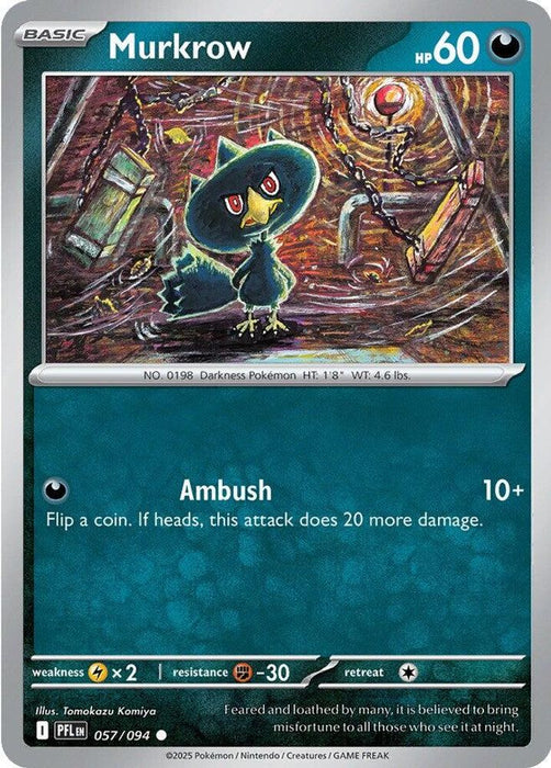 Murkrow (#057/094) (ME02: Phantasmal Flames)