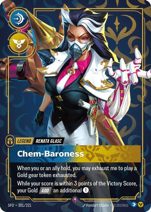 Renata Glasc - Chem-Baroness (#201/221) (Spiritforged) Near Mint Foil