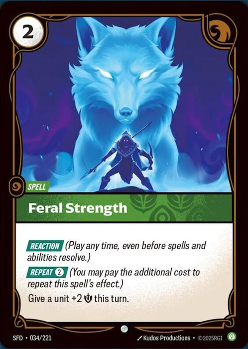Feral Strength (#034/221) (Spiritforged)