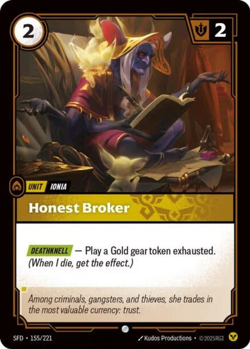 Honest Broker (#155/221) (Spiritforged)