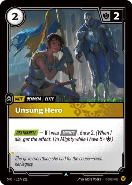 Unsung Hero (#167/221) (Spiritforged)