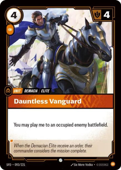 Dauntless Vanguard (#093/221) (Spiritforged) Near Mint
