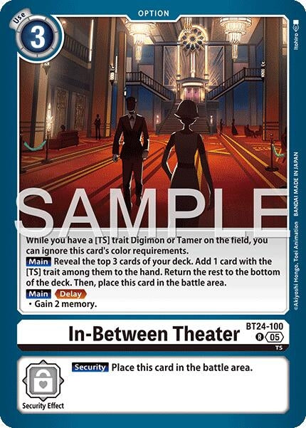 Image for In-Between Theater (BT24-100) - Digimon Card Game