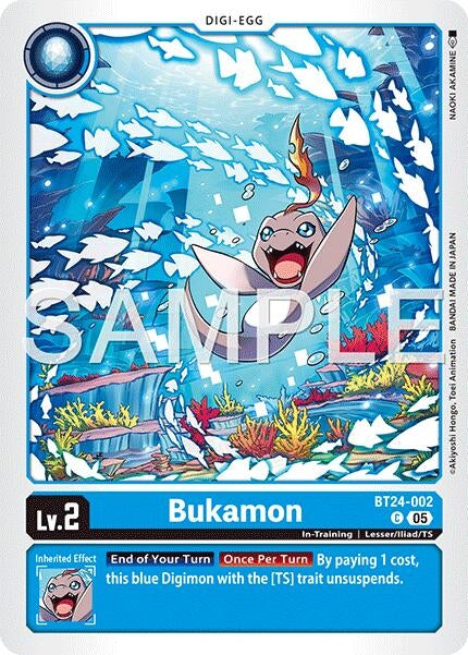 Image for Bukamon (BT24-002 C) - Digimon Card Game