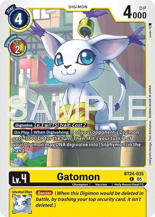 Gatomon (#BT24-035 C) (Time Stranger) Near Mint