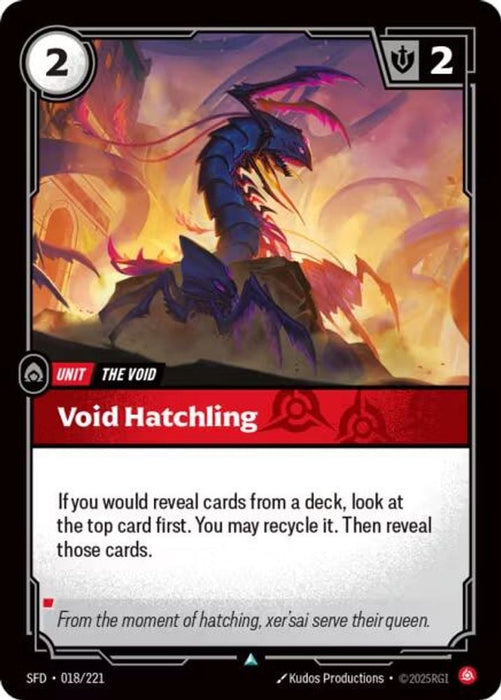 Void Hatchling (#018/221) (Spiritforged)