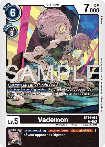 Image for Vademon (BT24-061 C) - Digimon Card Game
