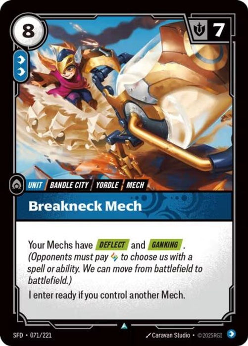 Breakneck Mech (#071/221) (Spiritforged) Near Mint