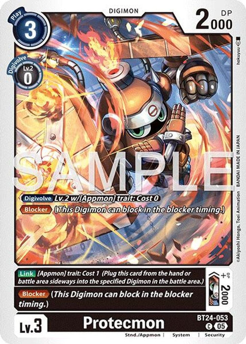 Protecmon (#BT24-053 C) (Time Stranger) Near Mint