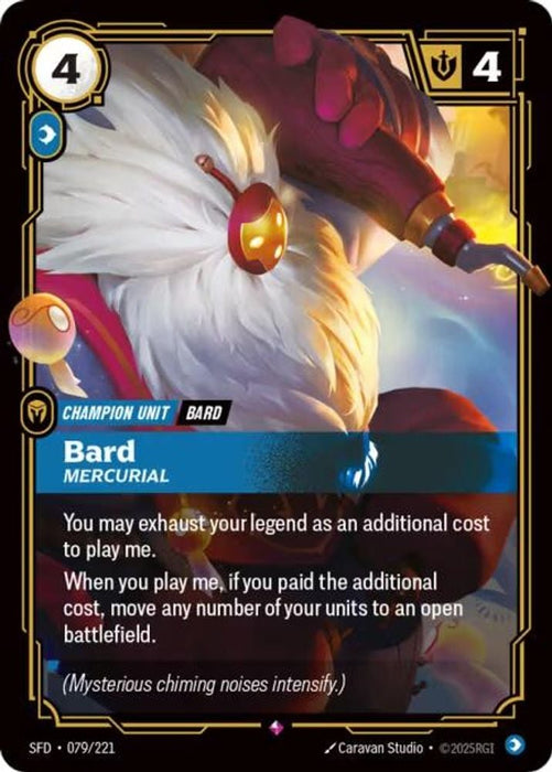 Bard - Mercurial (#079/221) (Spiritforged) Near Mint Foil