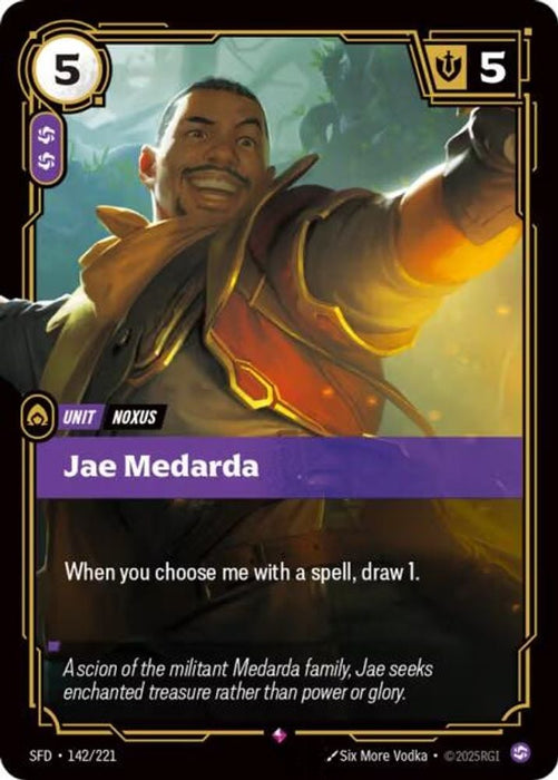 Jae Medarda (#142/221) (Spiritforged) Near Mint Foil