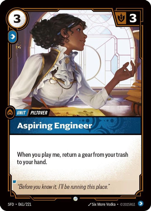 Aspiring Engineer (#061/221) (Spiritforged) Near Mint