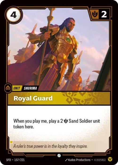 Royal Guard (#157/221) (Spiritforged)