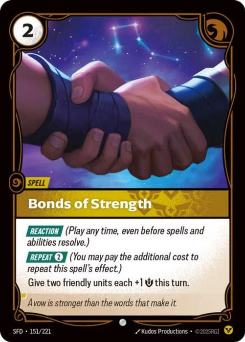 Bonds of Strength (#151/221) (Spiritforged)