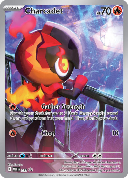 Charcadet - 022 (#022) (ME: Mega Evolution Promo) Near Mint Holofoil