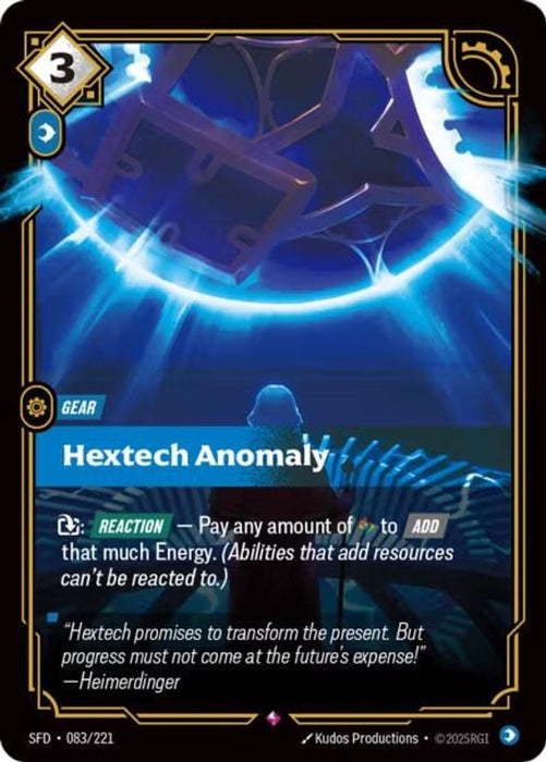 Hextech Anomaly (#083/221) (Spiritforged) Near Mint Foil