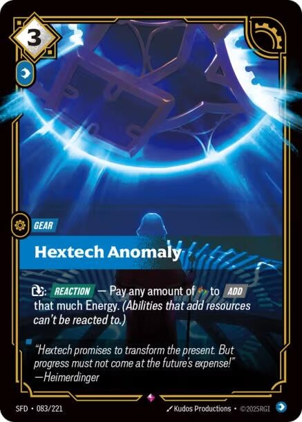 Image for Hextech Anomaly (083/221) [Spiritforged] - Riftbound: League of Legends Trading Card Game