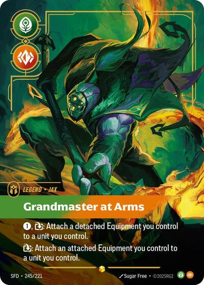 Jax Grandmaster At Arms Overnumbered (#245/221) (Spiritforged)