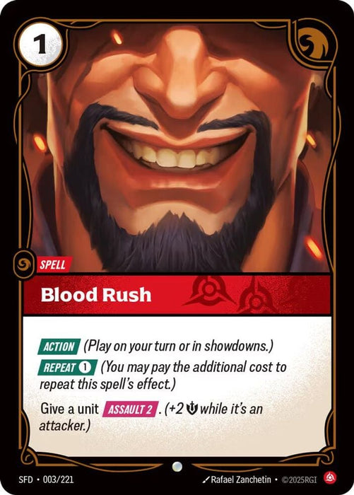 Blood Rush (#003/221) (Spiritforged)