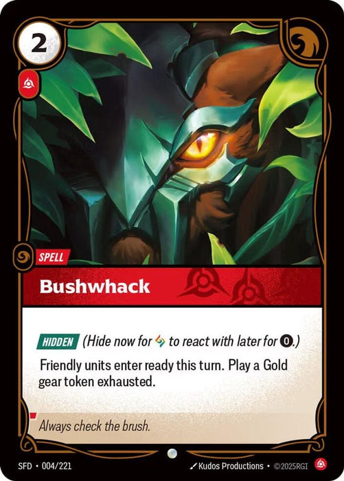 Bushwhack (#004/221) (Spiritforged) Near Mint
