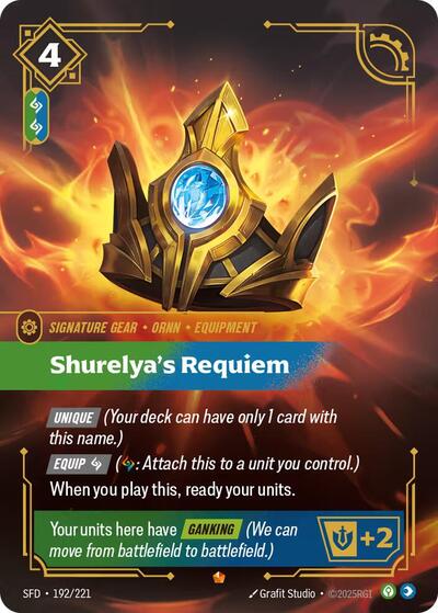 Shurelyas Requiem (#192/221) (Spiritforged)